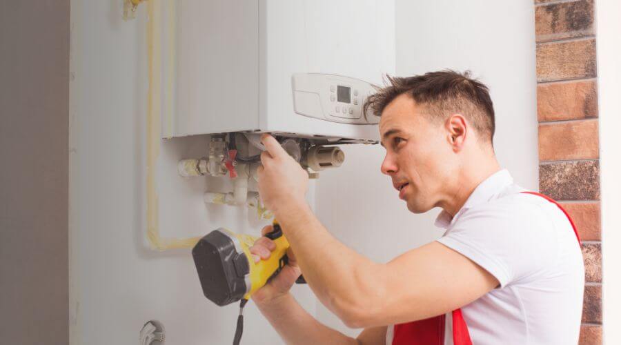 Local tankless water heater installation in McAndrews, KY